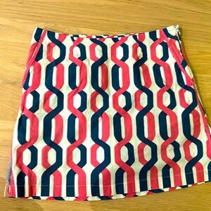 Golftini Golf Skort - Pink, white, blue - size 0